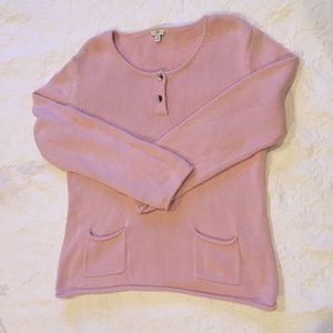 J. Jill Pink Sweater M